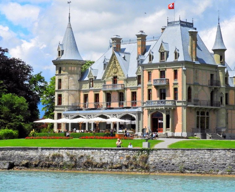 Schloss Hünegg, Hilterfingen, Switzerland, Switzerland